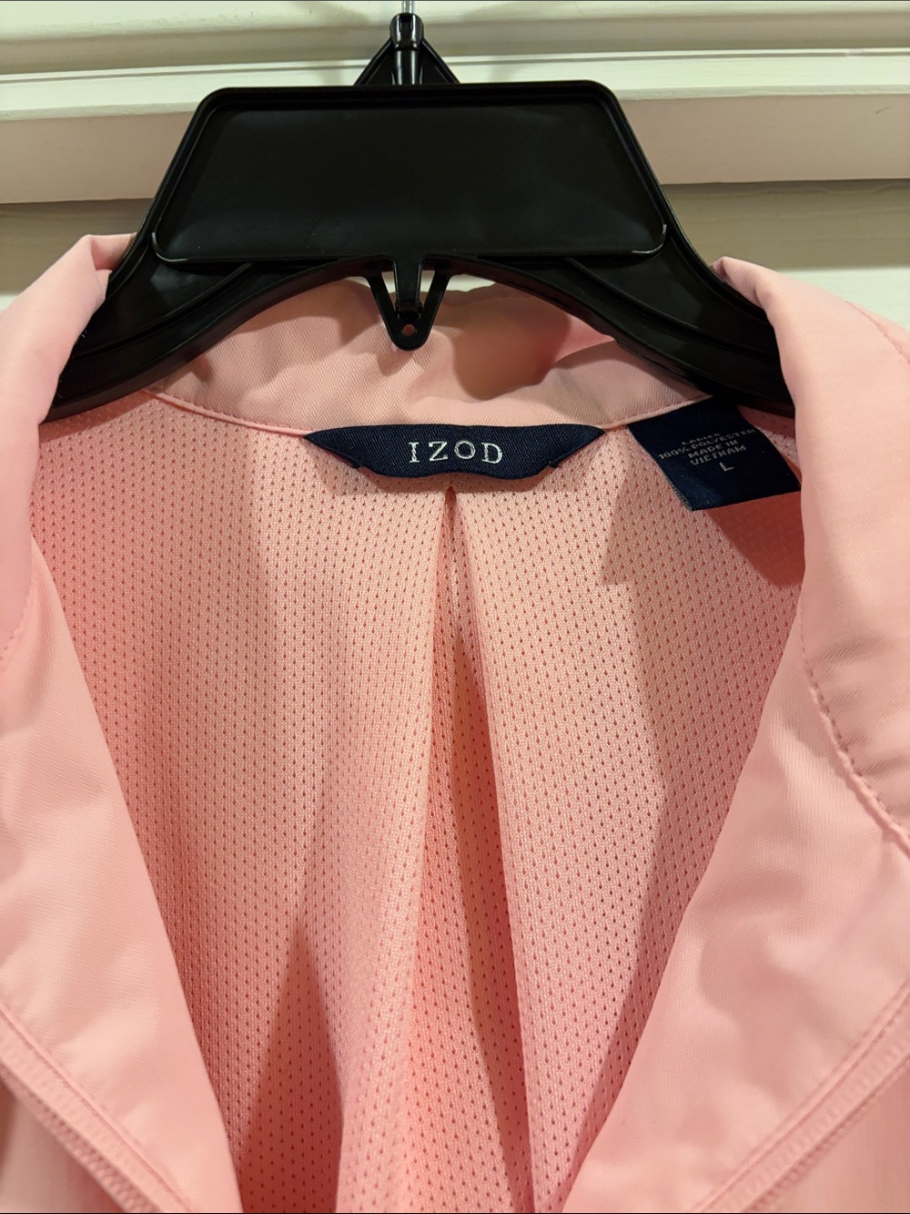 Izod Light Pink Women's jacket excellent condition size L - Picture 4 of 7